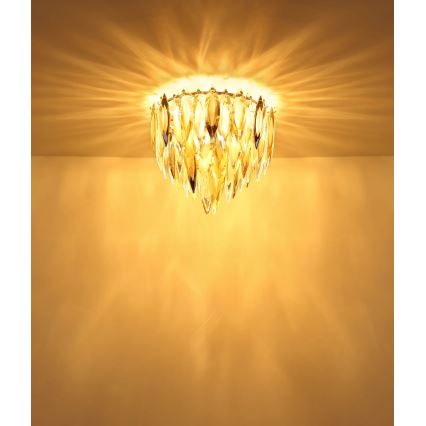Globo - Plafoniera da soffitto 5x E14, 40W, 230V, Ø 42 cm