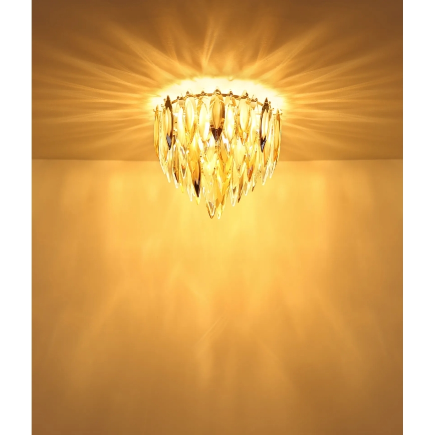 Globo - Plafoniera da soffitto 5x E14, 40W, 230V, Ø 42 cm