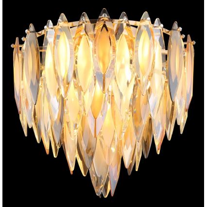 Globo - Plafoniera da soffitto 5x E14, 40W, 230V, Ø 42 cm