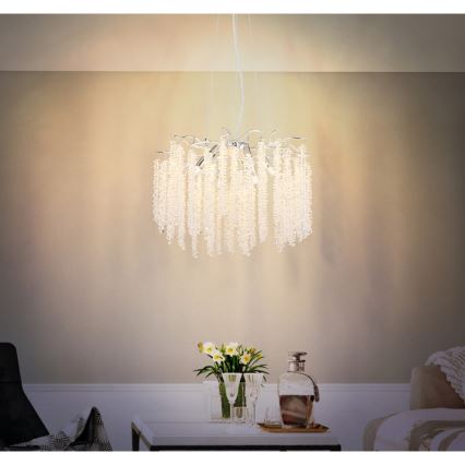 Globo - Lampadario LED a sospensione su cavo 6xG9/8W/230V