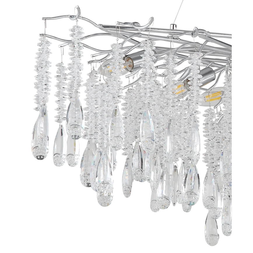 Globo - Lampadario a sospensione su cavo 12xE14/40W/230V