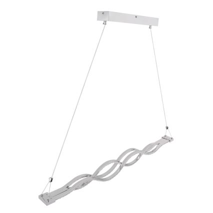 Globo - Lampadario dimmerabile a sospensione con cavo LED/30W/230V + telecomando