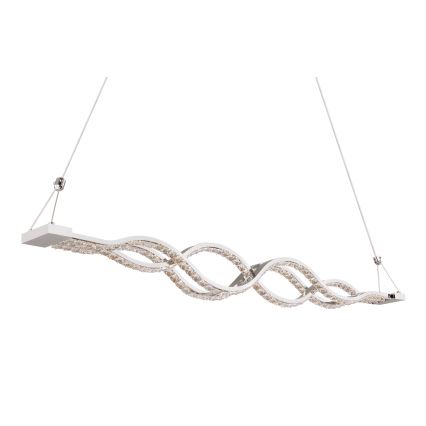 Globo - Lampadario dimmerabile a sospensione con cavo LED/30W/230V + telecomando