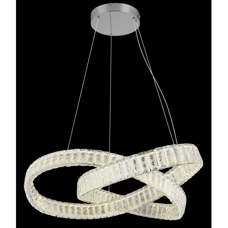 Globo - Lampadario a sospensione con filo LED dimmerabile LED/110W/230V 2700-6000K diametro 78 cm + telecomando