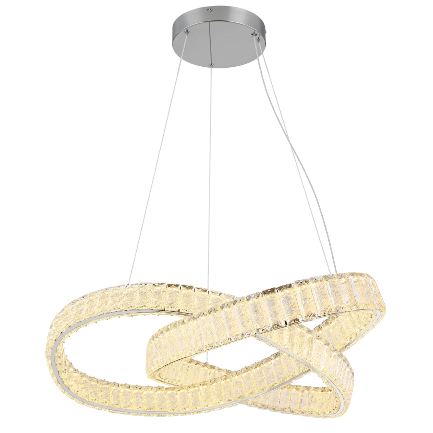 Globo - Lampadario a sospensione con filo LED dimmerabile LED/110W/230V 2700-6000K diametro 78 cm + telecomando