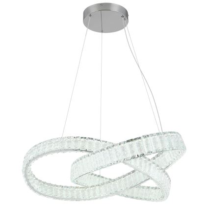 Globo - Lampadario a sospensione con filo LED dimmerabile LED/110W/230V 2700-6000K diametro 78 cm + telecomando