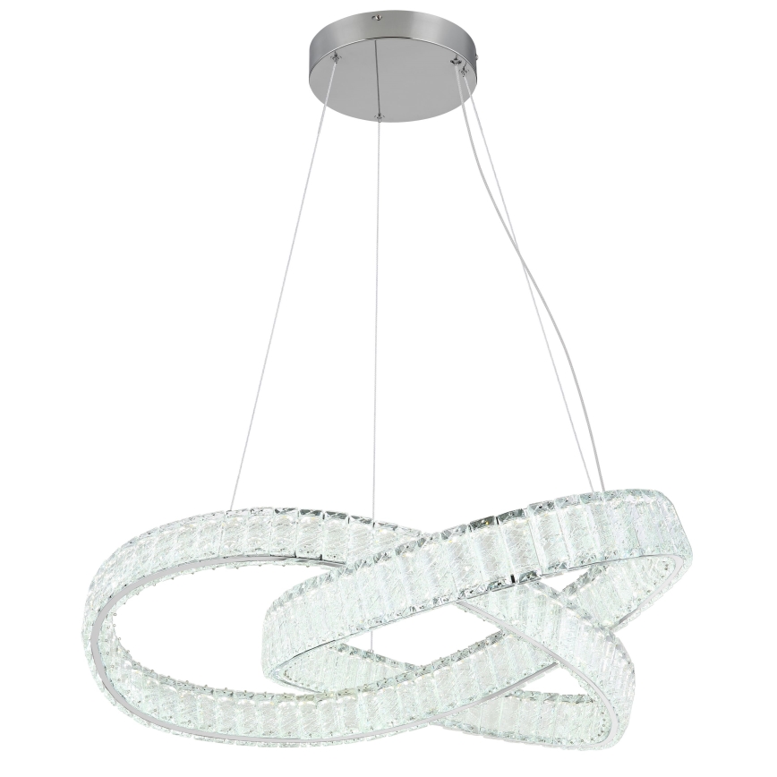 Globo - Lampadario a sospensione con filo LED dimmerabile LED/110W/230V 2700-6000K diametro 78 cm + telecomando