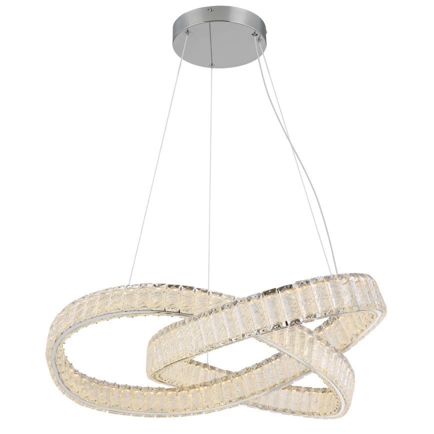 Globo - Lampadario a sospensione con filo LED dimmerabile LED/110W/230V 2700-6000K diametro 78 cm + telecomando