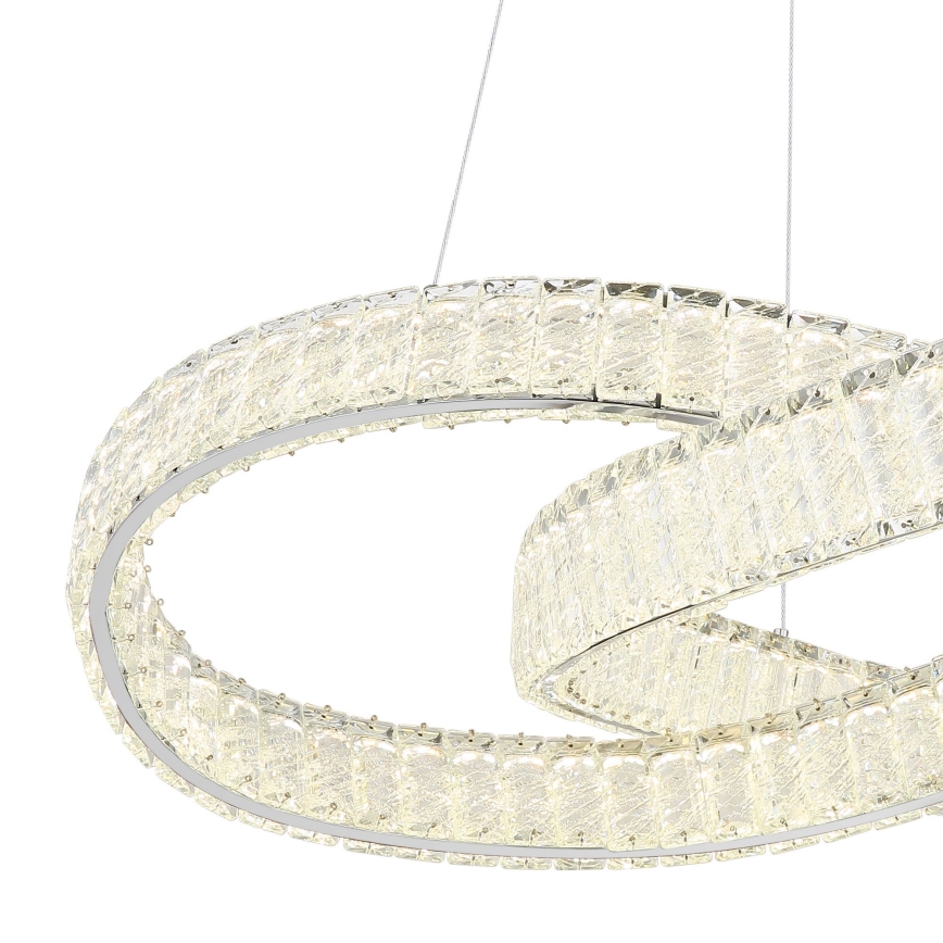 Globo - Lampadario a sospensione con filo LED dimmerabile LED/110W/230V 2700-6000K diametro 78 cm + telecomando
