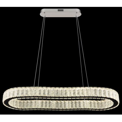 Globo - Lampadario a sospensione dimmerabile a LED su cavo LED/58W/230V 2700-6000K + telecomando