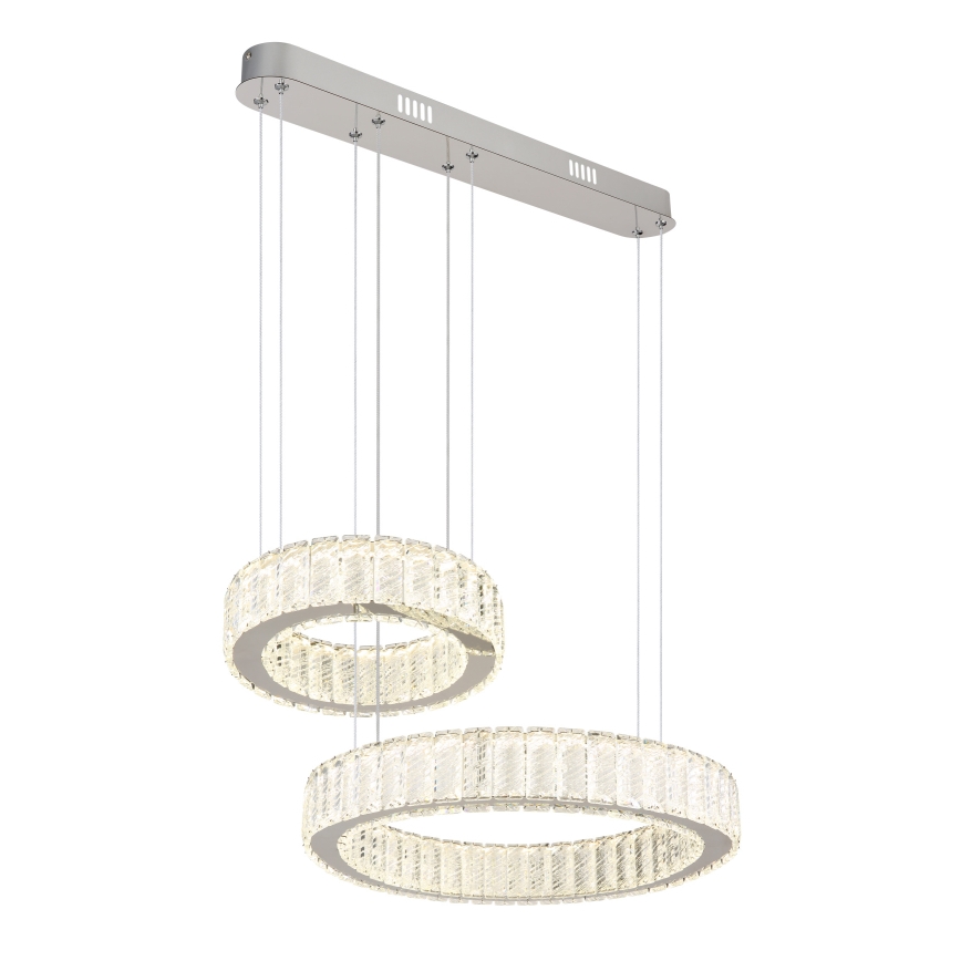 Globo - Lampadario a sospensione dimmerabile a LED su cavo LED/80W/230V 2700-6000K + telecomando