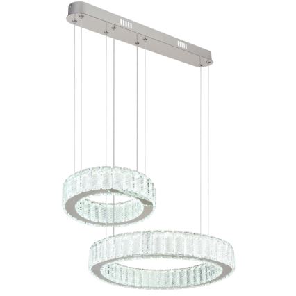 Globo - Lampadario a sospensione dimmerabile a LED su cavo LED/80W/230V 2700-6000K + telecomando