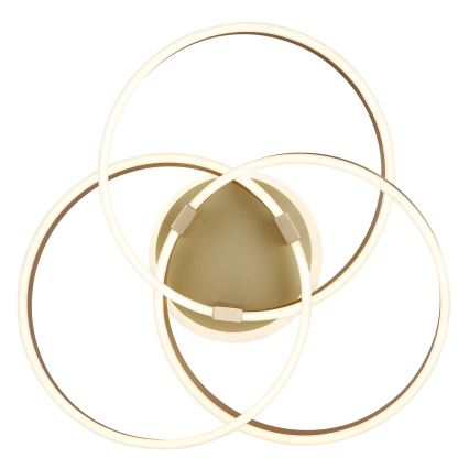 Globo - Plafoniera dimmerabile LED/56W/230V 2700-6000K 57,5x60 cm oro + telecomando