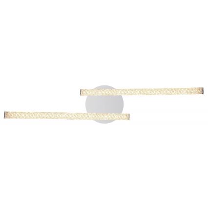 Globo - Lampadario LED da parete per bagno 2xLED/6W/230V IP44