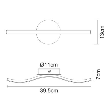 Globo - Plafoniera LED LED/6W/230V