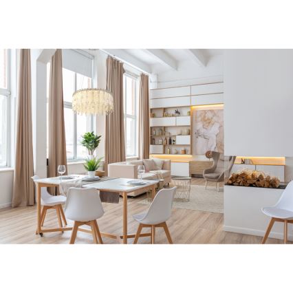 Globo - Lampadario LED a sospensione su cavo LED/58W/230V 2700-6000K + telecomando
