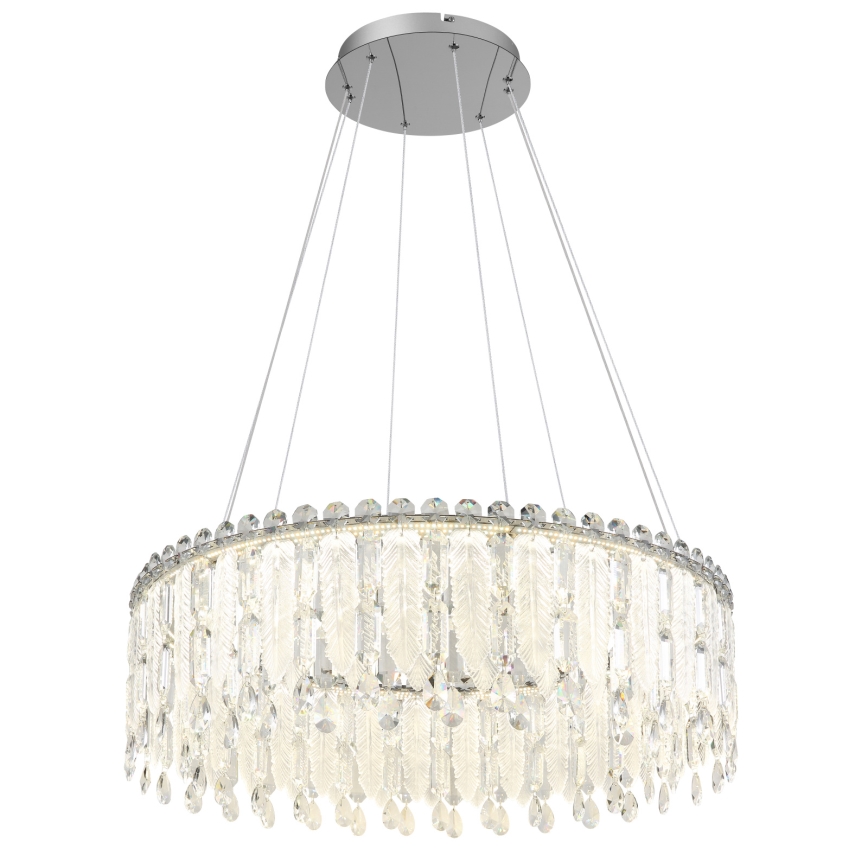 Globo - Lampadario LED dimmerabile a sospensione con cavo LED/78W/230V 2700-6000K + telecomando