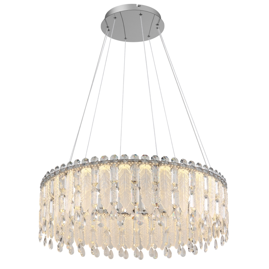Globo - Lampadario LED dimmerabile a sospensione con cavo LED/78W/230V 2700-6000K + telecomando