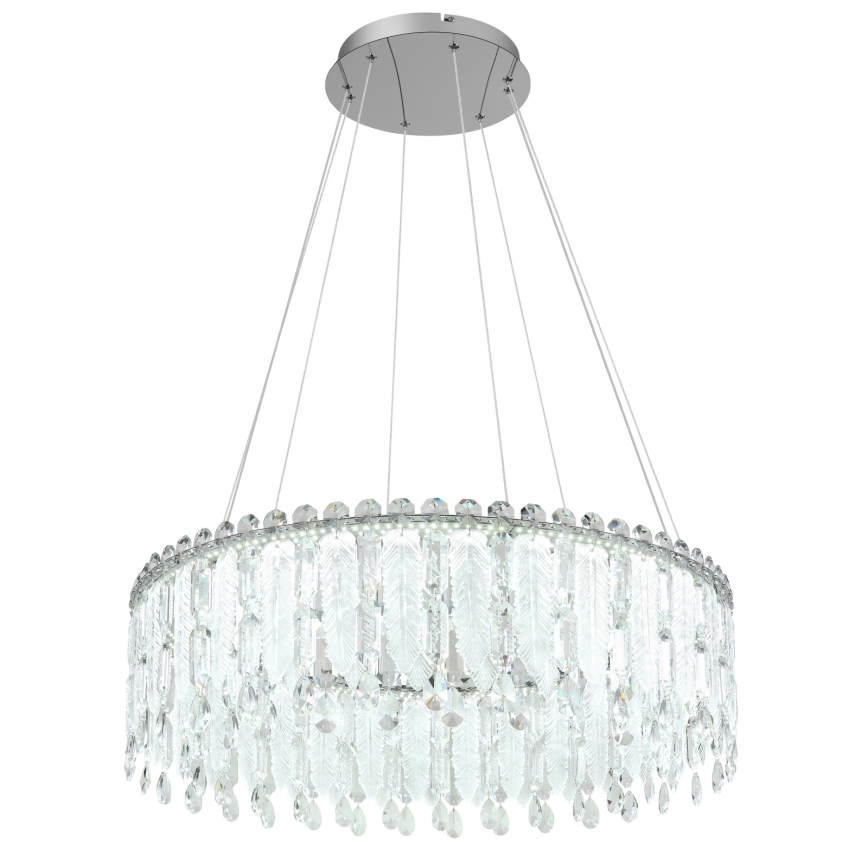 Globo - Lampadario LED dimmerabile a sospensione con cavo LED/78W/230V 2700-6000K + telecomando