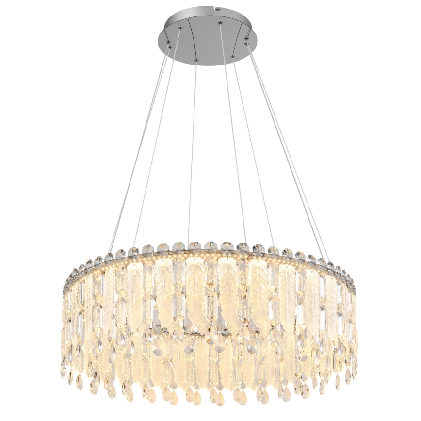 Globo - Lampadario LED dimmerabile a sospensione con cavo LED/78W/230V 2700-6000K + telecomando