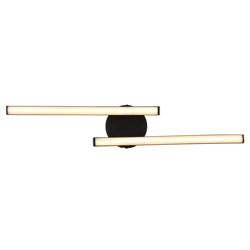 Globo - Lampadario a plafone LED LED/12W/230V 3000K nero