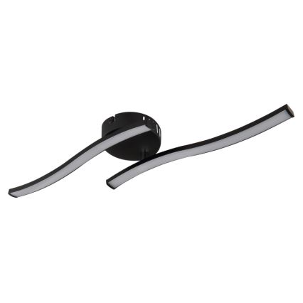Globo - Plafoniera LED 2xLED/6W/230V nero