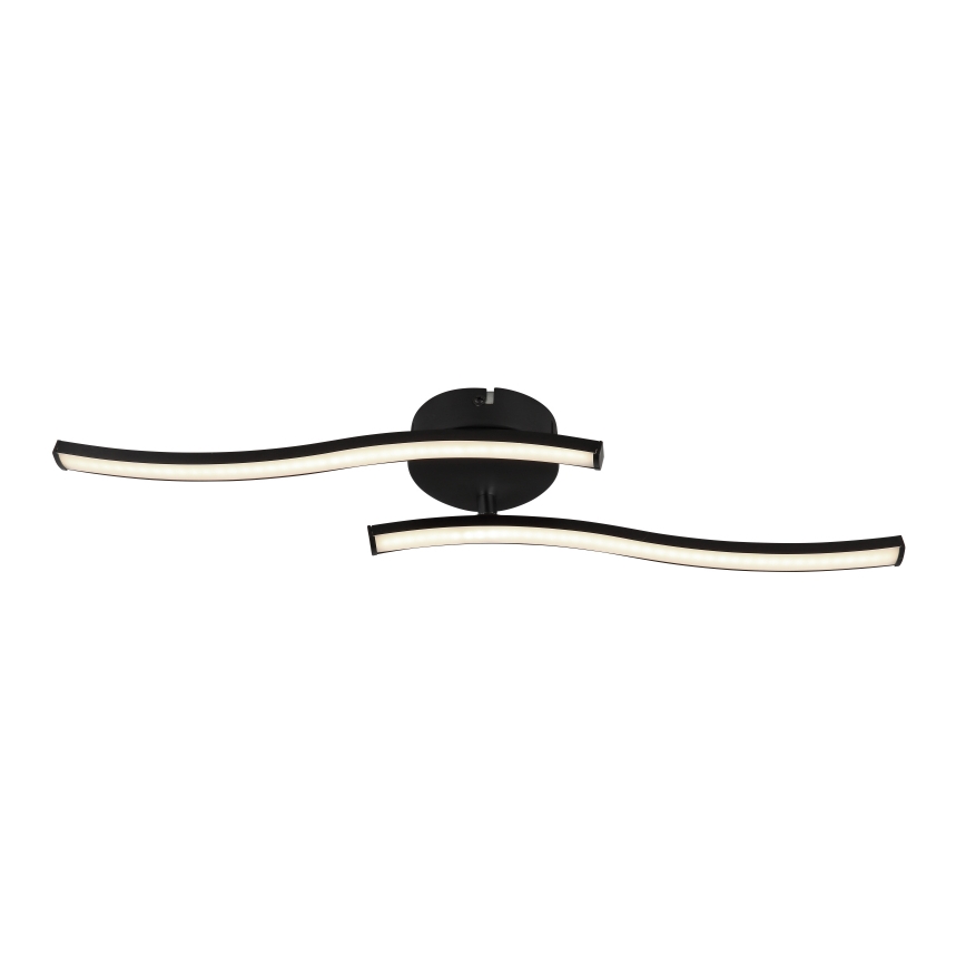 Globo - Plafoniera LED 2xLED/6W/230V nero