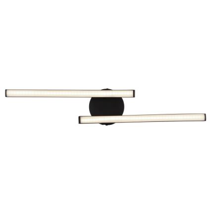 Globo - Plafoniera LED 2xLED/6W/230V nero