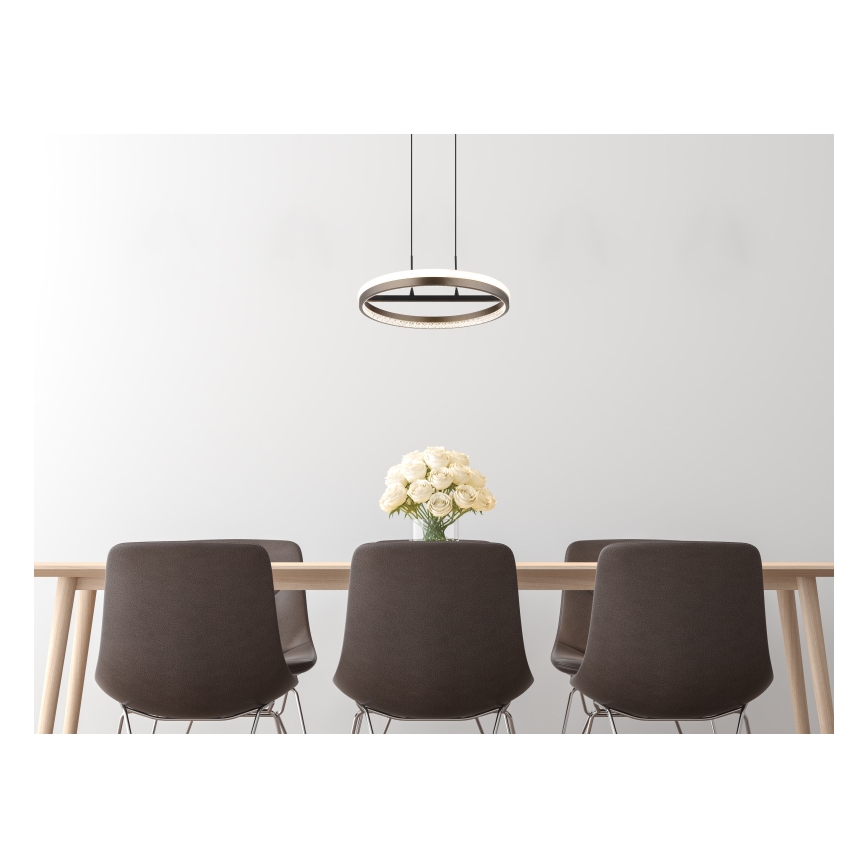 Globo - Lampadario LED sospeso su cavo LED/40W/230V 3000/4000/6000K Ø 39,7 cm