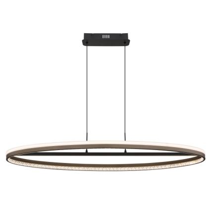 Globo - Lampadario LED a sospensione con filo LED/60W/230V 3000/4000/6000K marrone