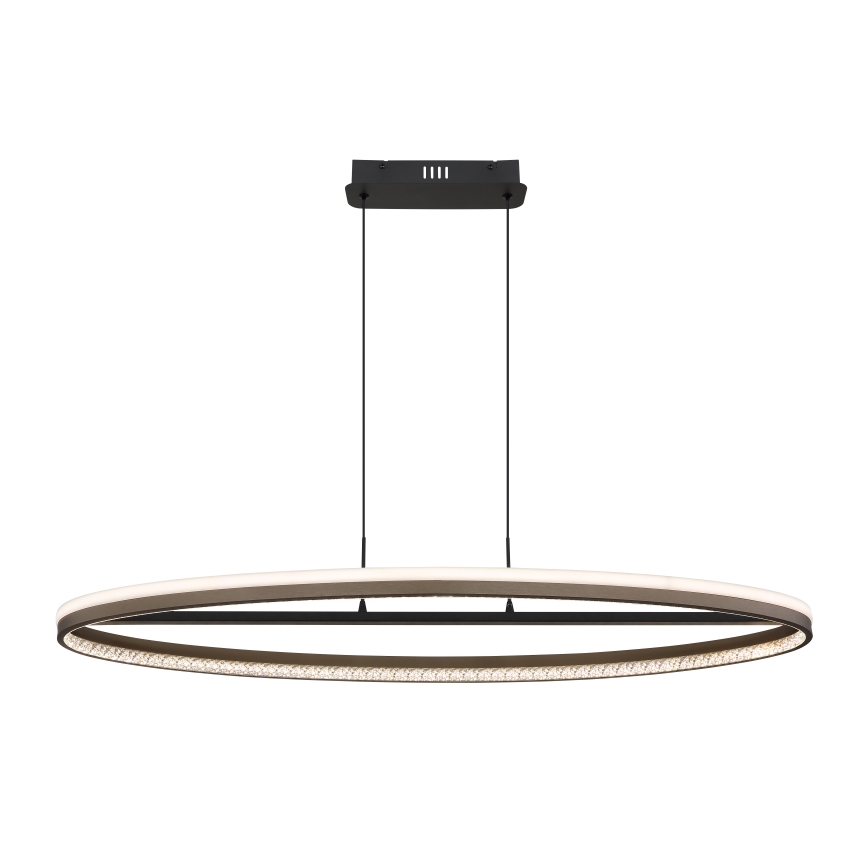 Globo - Lampadario LED a sospensione con filo LED/60W/230V 3000/4000/6000K marrone