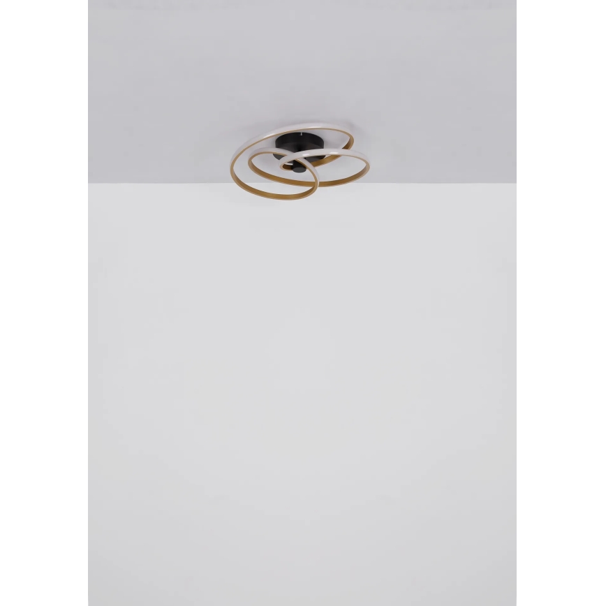Globo - Lampadario a plafone LED LED/40W/230V 3000K oro/nero