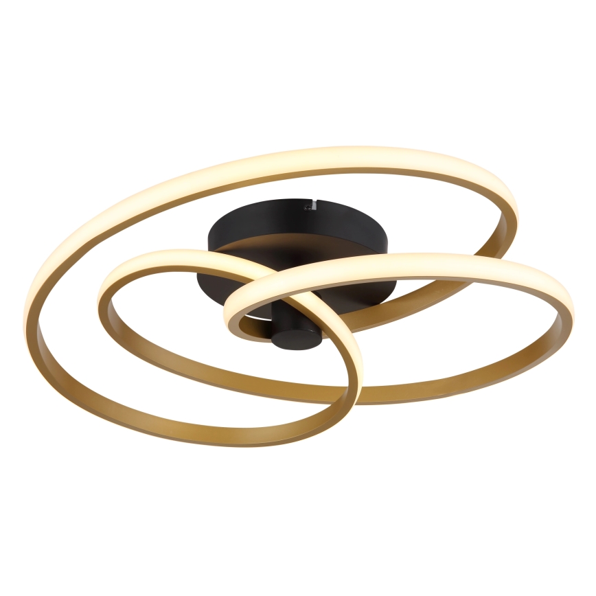 Globo - Lampadario a plafone LED LED/40W/230V 3000K oro/nero