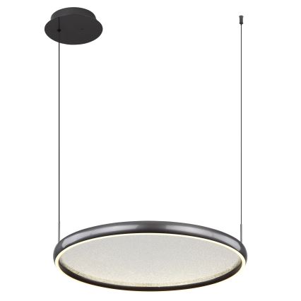 Globo - Lampadario a sospensione con filo LED dimmerabile LED/36W/230V 2700-6000K nero + telecomando