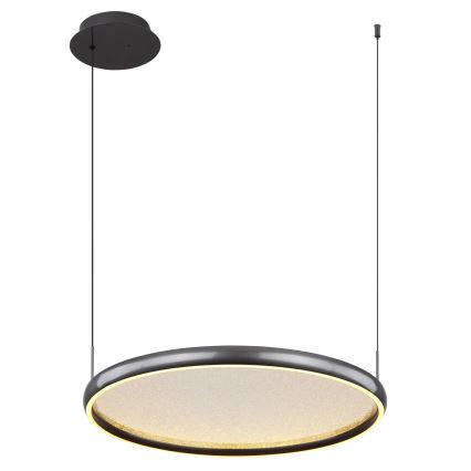 Globo - Lampadario a sospensione con filo LED dimmerabile LED/36W/230V 2700-6000K nero + telecomando