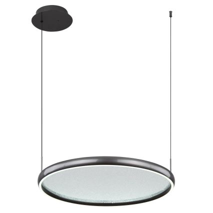 Globo - Lampadario a sospensione con filo LED dimmerabile LED/36W/230V 2700-6000K nero + telecomando