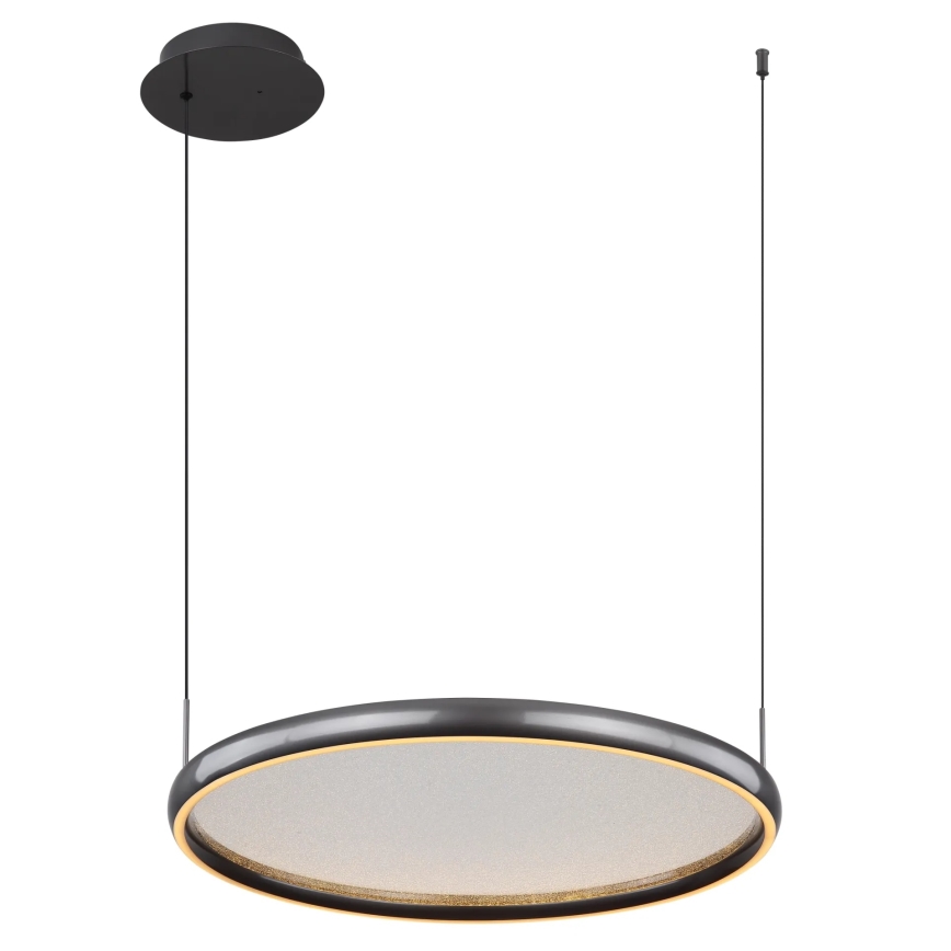 Globo - Lampadario a sospensione con filo LED dimmerabile LED/36W/230V 2700-6000K nero + telecomando