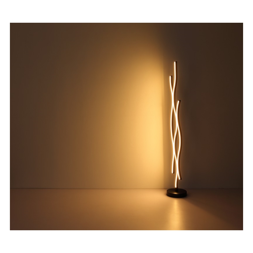 Globo - Lampada LED da terra LED/28W/230V 3000K nero