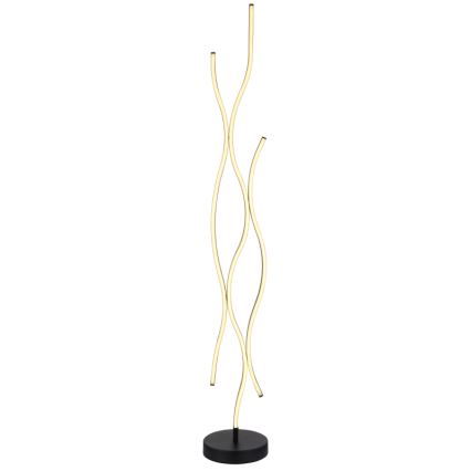 Globo - Lampada LED da terra LED/28W/230V 3000K nero/oro