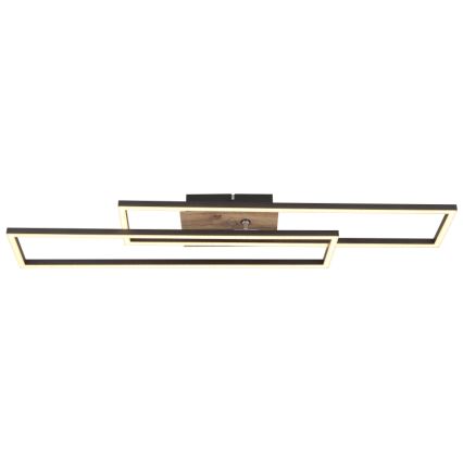 Globo - Plafoniera LED LED/30W/230V 3000K 60x80 cm nero