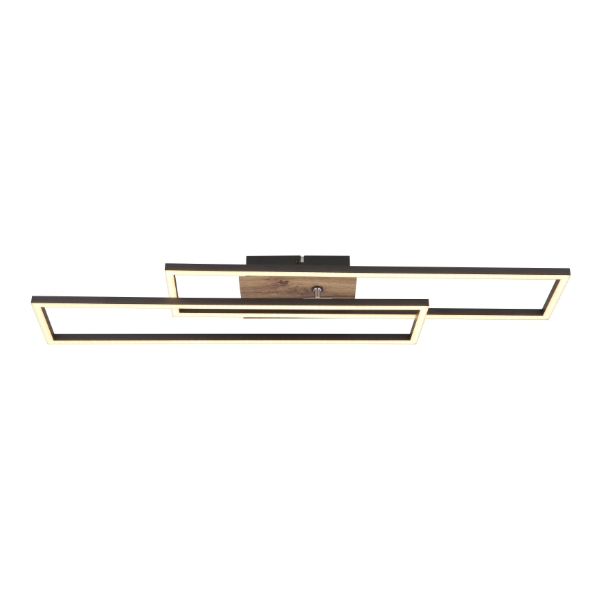 Globo - Plafoniera LED LED/30W/230V 3000K 60x80 cm nero