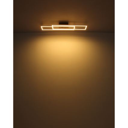 Globo - Plafoniera LED LED/30W/230V 3000K 60x80 cm nero