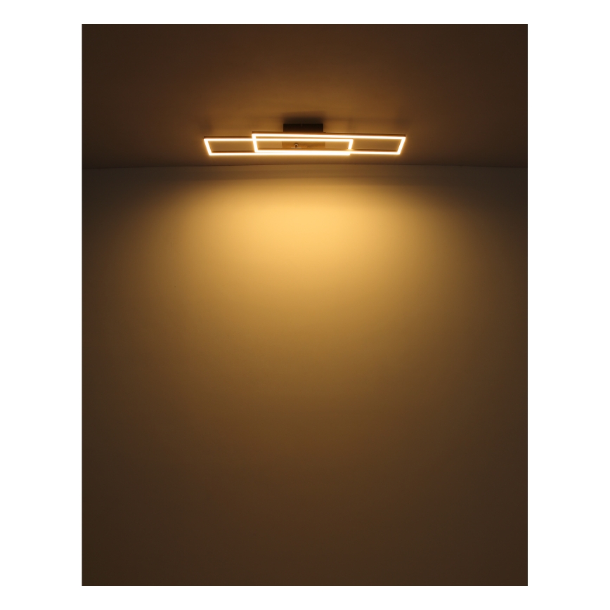Globo - Plafoniera LED LED/30W/230V 3000K 60x80 cm nero