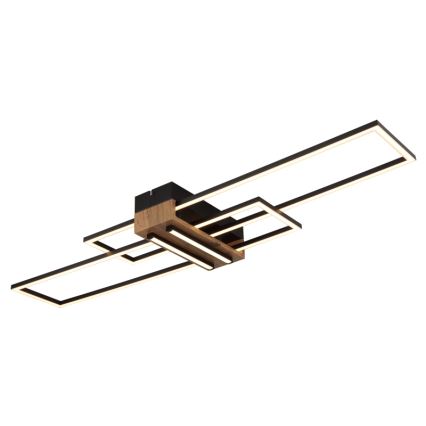 Globo - Plafoniera LED LED/40W/230V 3000K 25x100 cm nero