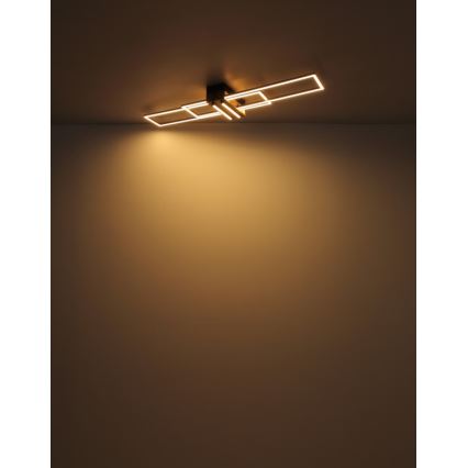 Globo - Plafoniera LED LED/40W/230V 3000K 25x100 cm nero