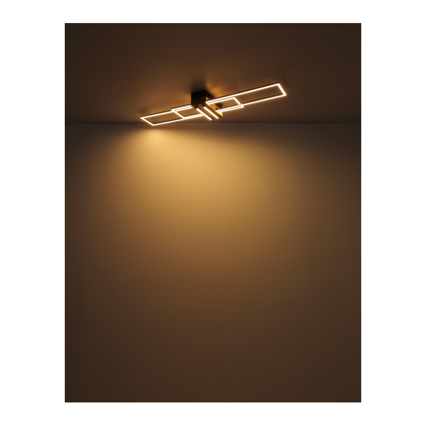 Globo - Plafoniera LED LED/40W/230V 3000K 25x100 cm nero