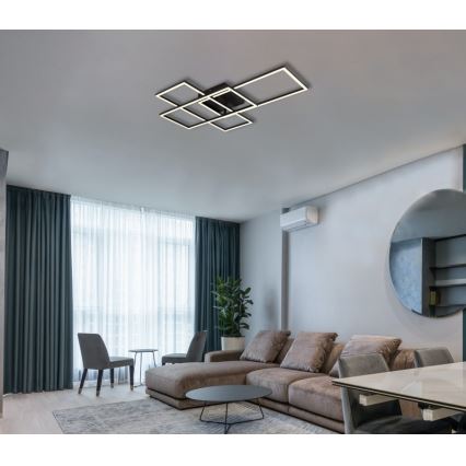 Globo - Plafoniera LED dimmerabile LED/40W/230V 2700-6500K 51x74 cm Wi-Fi Tuya + telecomando