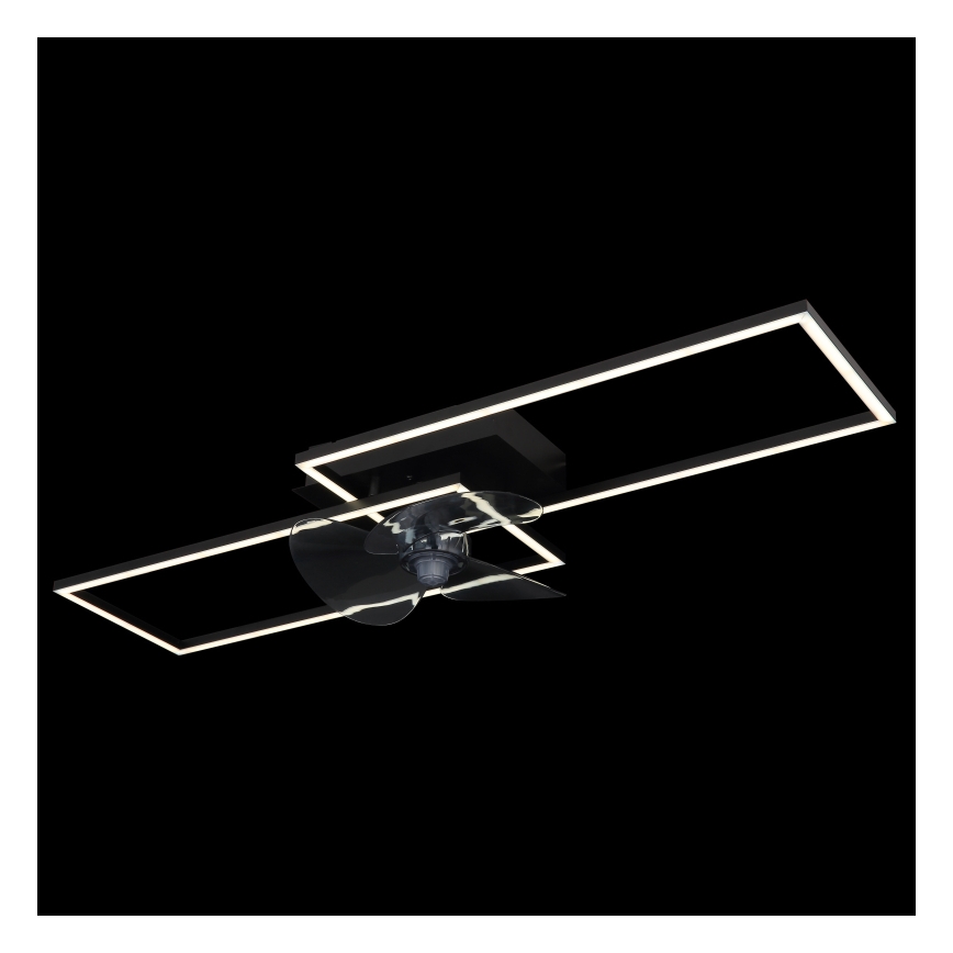 Globo - LED Plafoniera dimmerabile con ventilatore LED/38W/230V 3000-6500K + telecomando