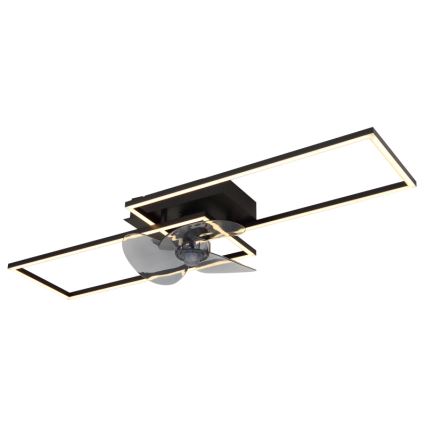 Globo - LED Plafoniera dimmerabile con ventilatore LED/38W/230V 3000-6500K + telecomando