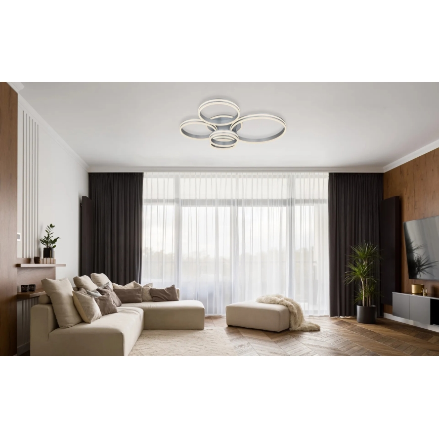 Globo - Plafoniera LED dimmerabile LED/120W/230V 2700-6000K 90x114 cm + telecomando